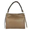 Modarno Borsa donna a tracolla/mano con manico intrecciato 31x13x24 cm