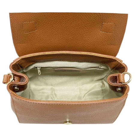 Modarno Borsa Donna Chloe in Vera Pelle Dollaro