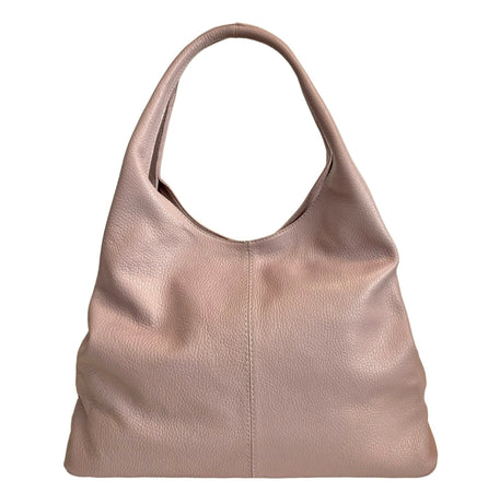Modarno Sacca da Donna in Pelle | Nero | Borsa a Spalla | Vera Pelle | Made in Italy | Modello Samona