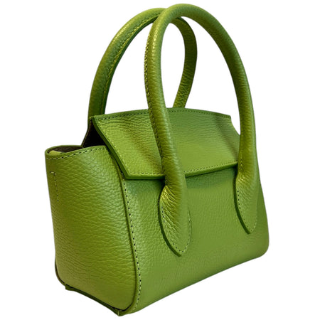 Modarno Borsetta a mano/tracolla Lily in vera pelle 19x10x13 cm