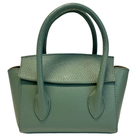 Modarno Borsetta a mano/tracolla Lily in vera pelle 19x10x13 cm