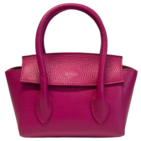 Modarno Borsetta a mano/tracolla Lily in vera pelle 19x10x13 cm