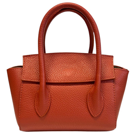 Modarno Borsetta a mano/tracolla Lily in vera pelle 19x10x13 cm
