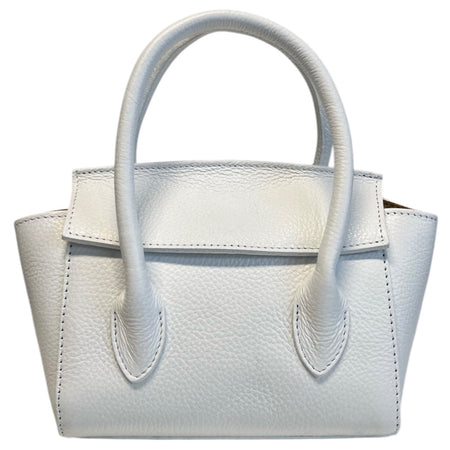 Modarno Borsetta a mano/tracolla Lily in vera pelle 19x10x13 cm