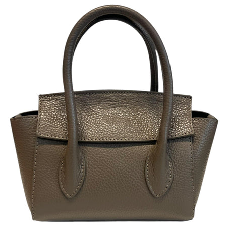 Modarno Borsetta a mano/tracolla Lily in vera pelle 19x10x13 cm