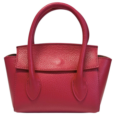 Modarno Borsetta a mano/tracolla Lily in vera pelle 19x10x13 cm