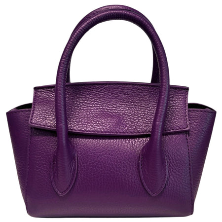 Modarno Borsetta a mano/tracolla Lily in vera pelle 19x10x13 cm