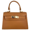 Modarno Borsetta donna Kelly in vera pelle Dollaro  21x8x14 cm