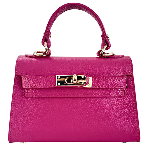 Modarno Borsetta donna Kelly in vera pelle Dollaro  21x8x14 cm