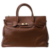 Modarno Borsa Birk a Mano in vera Pelle 40x17x28 cm