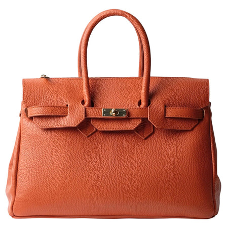 Modarno Borsa Birk a Mano in vera Pelle 40x17x28 cm