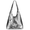 Modarno Borsa a tracolla da donna in pelle scamosciata laminato 34x17x59 cm