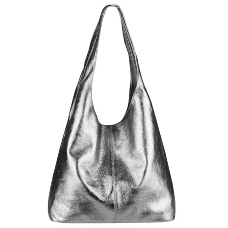 Modarno Borsa a tracolla da donna in pelle scamosciata laminato 34x17x59 cm