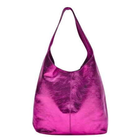 Modarno Borsa a tracolla da donna in pelle scamosciata laminato 34x17x59 cm