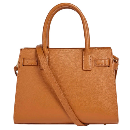 Modarno Borsa a mano e a tracolla "Gina"  in vera pelle 28x14x20cm