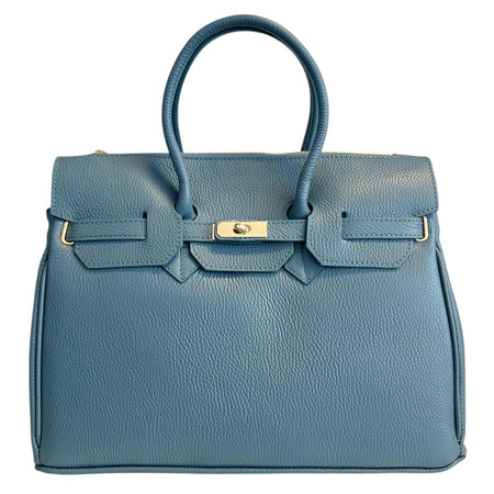 Modarno Borsa Birk a Mano in vera Pelle 40x17x28 cm