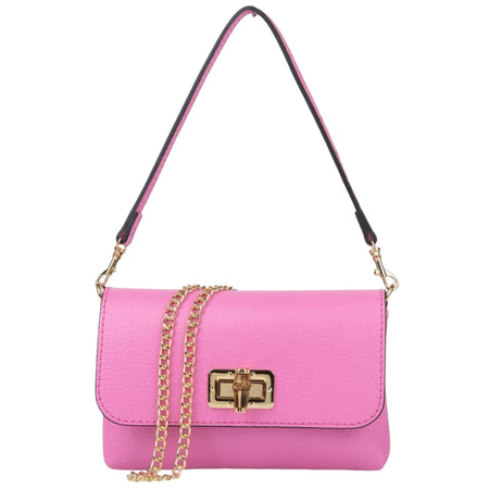 Modarno Borsetta pochetta donna ISA in vera pelle 19x4x12 cm