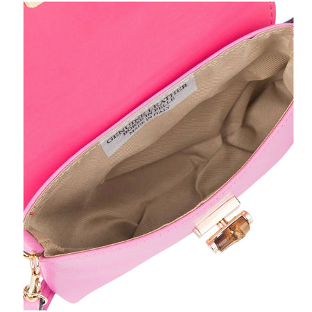 Modarno Borsetta pochetta donna ISA in vera pelle 19x4x12 cm