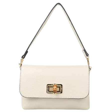 Modarno Borsetta pochetta donna ISA in vera pelle 19x4x12 cm