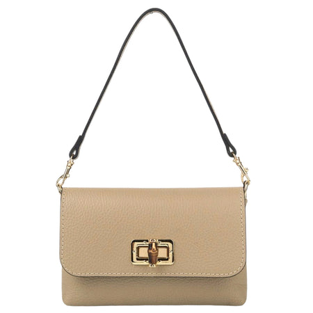 Modarno Borsetta pochetta donna ISA in vera pelle 19x4x12 cm