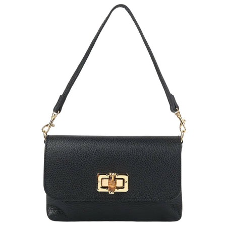 Modarno Borsetta pochetta donna ISA in vera pelle 19x4x12 cm