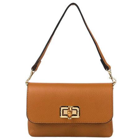 Modarno Borsetta pochetta donna ISA in vera pelle 19x4x12 cm