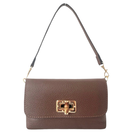 Modarno Borsetta pochetta donna ISA in vera pelle 19x4x12 cm