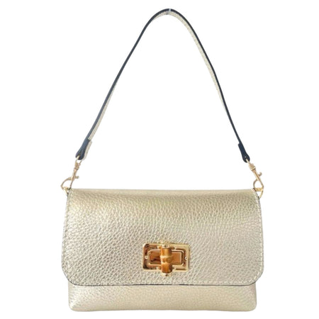 Modarno Borsetta pochetta donna ISA in vera pelle 19x4x12 cm