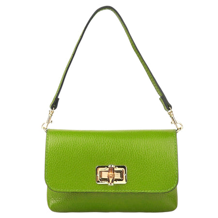 Modarno Borsetta pochetta donna ISA in vera pelle 19x4x12 cm