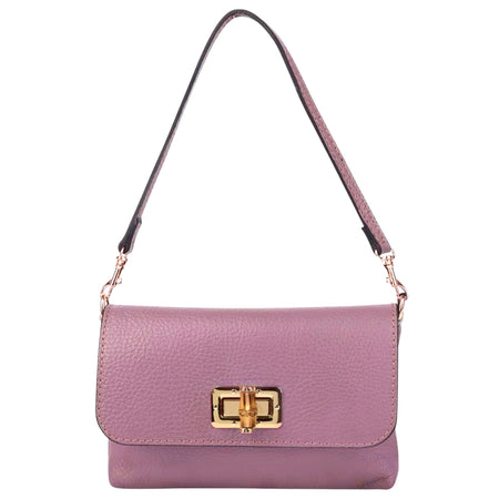 Modarno Borsetta pochetta donna ISA in vera pelle 19x4x12 cm