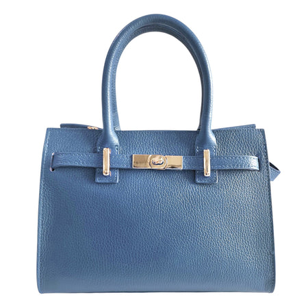 Modarno Borsa a mano e a tracolla "Gina"  in vera pelle 28x14x20cm