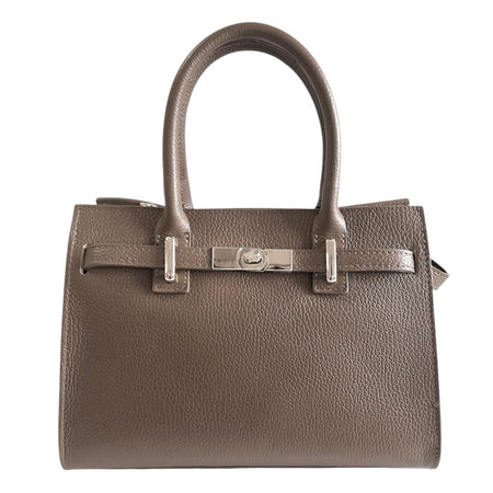 Modarno Borsa a mano e a tracolla "Gina"  in vera pelle 28x14x20cm