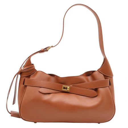 Modarno borsa a spalla in vera pelle con fibbia 32x11x21 cm