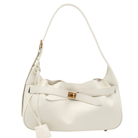 Modarno borsa a spalla in vera pelle con fibbia 32x11x21 cm