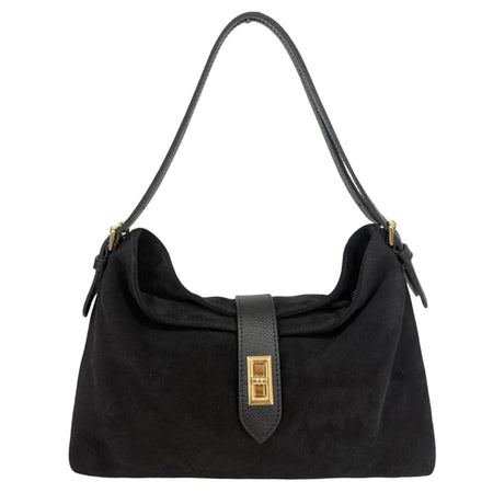 Modarno Borsa a tracolla in vera pelle camoscio  35x11x24 cm