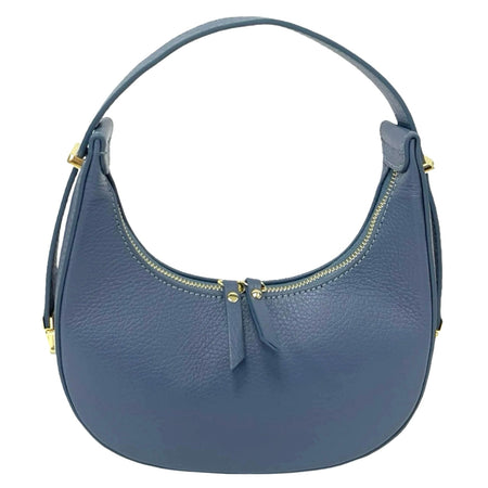 Modarno Borsetta Moon vera pelle con manico regolabile in lunghezza 23x7x12 cm