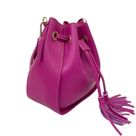 Modarno Borsetta Secchiello vera pelle 21x11x23 cm