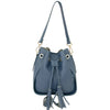 Modarno Borsetta Secchiello vera pelle 21x11x23 cm