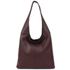 Modarno Borsa Hobo a spalla in Vera Pelle Dollaro Made In Italy 38x16x28 cm
