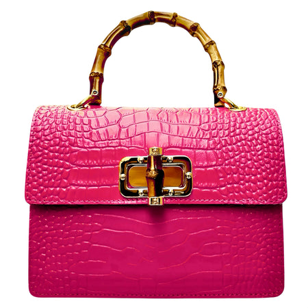 Modarno Borsa a mano fantasia Cocco 22x7x17 cm