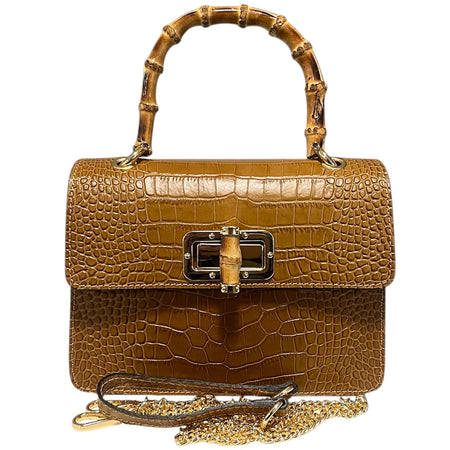 Modarno Borsa a mano fantasia Cocco 22x7x17 cm