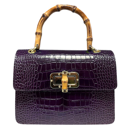 Modarno Borsa a mano fantasia Cocco 22x7x17 cm