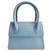 Modarno Borsetta donna trapezio in vera pelle dollaro 21x8x16 cm