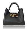 Modarno Borsa a mano in Pelle con pattina in Cavallino Chloe