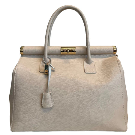 Modarno Handbag Borsa Donna a Mano Pelle con Tracolla Bauletto 35x28x16 cm
