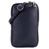 Modarno Piccola Borsa a Tracolla per Cellulare uomo e donna in Vera Pelle 11cm x 2cm x 18cm