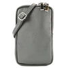 Modarno Piccola Borsa a Tracolla per Cellulare uomo e donna in Vera Pelle 11cm x 2cm x 18cm