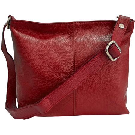 Modarno Borsa con tracolla, borsa da spalla, hobobag utilitaria da donna 30x15x23 cm