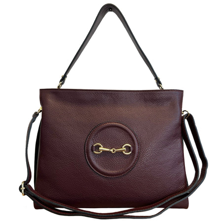 Modarno Borsa donna a tracolla/mano stile Morsetto metallico