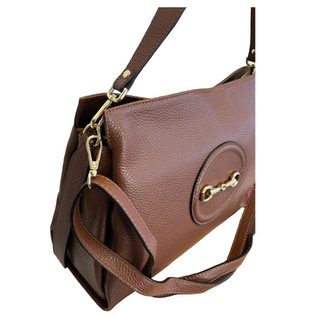 Modarno Borsa donna a tracolla/mano stile Morsetto metallico